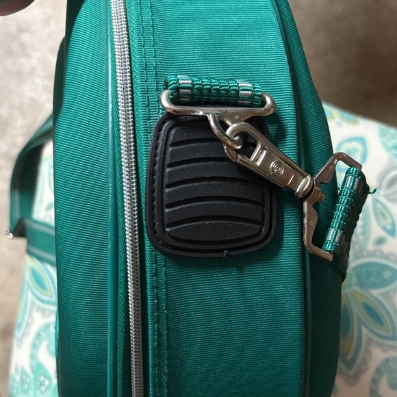 Vintage Liverpool Green Travel Bag - Picture 5 of 8